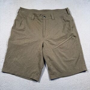 Duluth Trading Co Breezeshooter Shorts Mens 34 Brown DuluthFlex 11" Inseam 53707